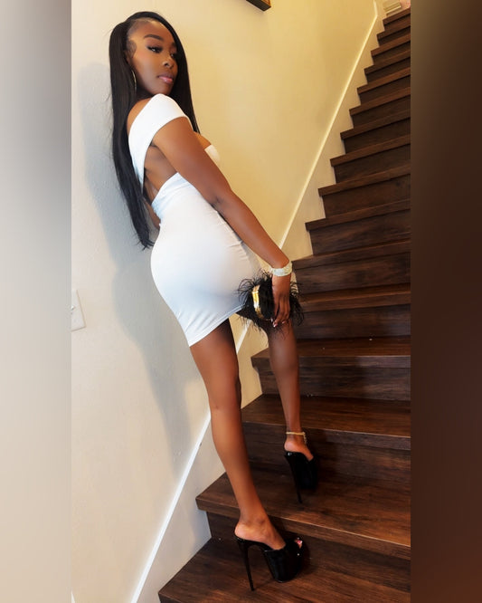 White Heat Cutout Dress